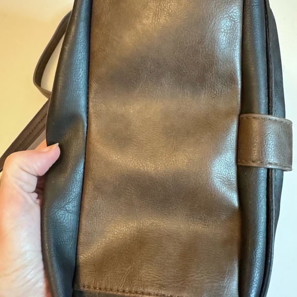 Rosetti Faux Leather Black/Brown Crossbody EUC No Defects - Picture 9 of 9